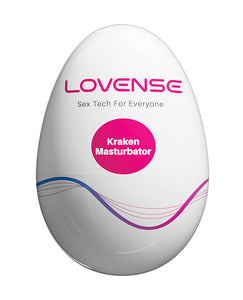 Lovense Kraken Pleasure Egg - Alb