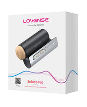 Indlæs billede i gallerifremviser, Lovense Solace Pro Smart Thrusting Male Masturbator - Sort
