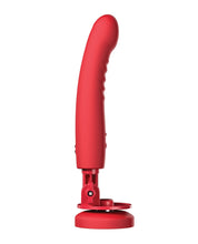 Charger l&#39;image dans la visionneuse de la galerie, Lovense Mission 2 Dildo Vibrant Réactif au Toucher - Rouge Cramoisi
