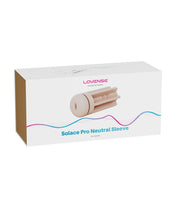 Load image into Gallery viewer, Lovense Solace Pro Neutral Sleeve Cartridge - Tan
