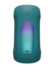 Ladda bilden i Galleri Viewer, Lovense Gush 2 Hands-Free Vibrerande Penis Massager - Teal
