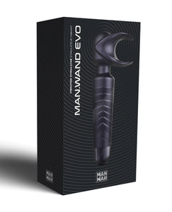 Man.wand EVO Premium Pleasure Wand - Ameixa Preta