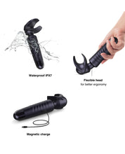 Load image into Gallery viewer, Man.wand EVO Premium Pleasure Wand - Black Plum
