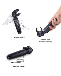 Man.wand EVO Premium Pleasure Wand - Ciruela Negra