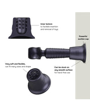 Carregue a imagem no visualizador da Galeria, Universal Suction Cup Wand Holder - Black Plum by Manwan
