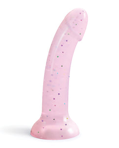 Celestial Dreams Curved Suction Cup Dildolls - Starlight Pink