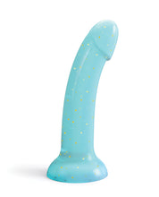 Cargue la imagen en el visor de la galería, Dildos de succión curva Celestial Desire Nightfall - Azul
