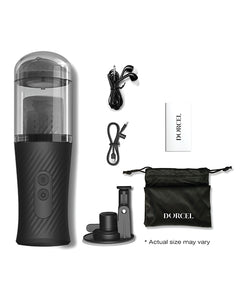 Dispositivo de Prazer Masculino Automático Dorcel Thrust Blow - Preto