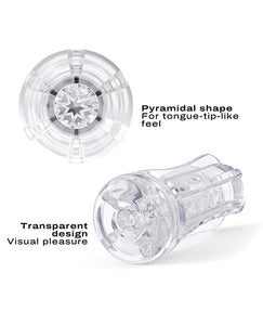 Manchon de Masturbation Transparent Deep Blow Extreme - Transparent