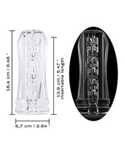 Indlæs billede i gallerifremviser, Transparent Deep Blow Extreme Masturbation Sleeve - Klar
