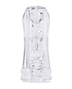 Translucent Multi-Sensation Masturbation Sleeve by Dorcel