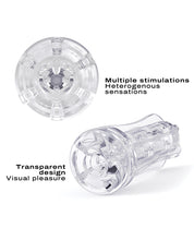 Lataa kuva gallerian katseluohjelmaan, Translucent Multi-Sensation Masturbation Sleeve by Dorcel
