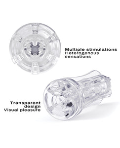 Translucent Multi-Sensation Masturbation Sleeve by Dorcel