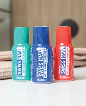 Load image into Gallery viewer, Swiss Navy Essentials Lubricant &amp; Cleaner Trio - 3 x 1 oz Bottles
