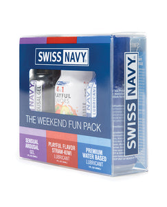 Trio de Prazer Supremo Swiss Navy - 1 oz Cada