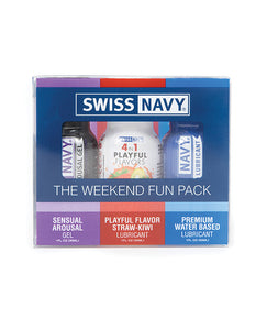 Swiss Navy Ultimate Pleasure Trio - 1 oz hver