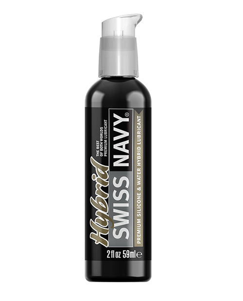 Swiss Navy Hybrid Lubricant - 2 oz Συνδυασμός Σιλικόνης & Νερού