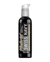 Swiss Navy Premium Hybrid Silicone & Water-Based Lubricant - 8 oz Bottle