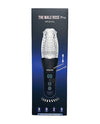 The Male Rose Pro Ultimate Thrusting & Vibrating 3D Pleasure Device - Black