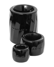 Cargue la imagen en el visor de la galería, Maximize Pleasure: Performance Rings - Black Trio Set
