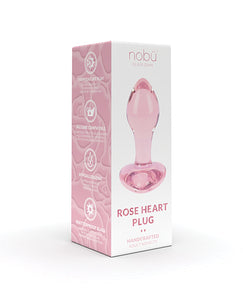 Tapón Nobu Rose Heart - Rosa