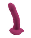 Däna Raspberry Flexi-Vibe Dong with Suction Cup