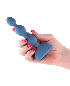 Kai Vibrating Anal Plug - Dark Teal