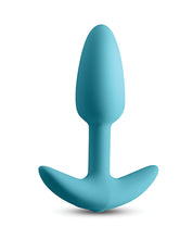 Cargue la imagen en el visor de la galería, Plug Anal Vibrador Controlado por Aplicación Techno Trance con Control Remoto - Azul
