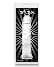 Load image into Gallery viewer, Fantasia Clear 8&quot; Dildo
