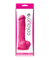 Lebendiger Silikon-Saugnapf-Dildo - 5" Pink