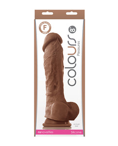 Vibrant Sensations Dildo en Silicone de 8"