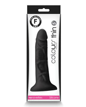 Load image into Gallery viewer, Purple 5&quot; Slim Dildo from Colours Pleasures
