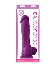 Load image into Gallery viewer, Vibrant 8&quot; Plush Dildo
