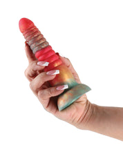 Load image into Gallery viewer, Vibrant Stacked 6&quot; Dildo
