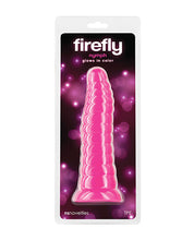 Indlæs billede i gallerifremviser, Strålende Pink Glow-in-the-Dark Dildo - Firefly Nymph
