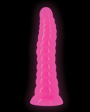 Indlæs billede i gallerifremviser, Strålende Pink Glow-in-the-Dark Dildo - Firefly Nymph
