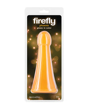 Load image into Gallery viewer, Luminous Phoenix Glow-in-the-Dark Dildo - Vibrant Orange
