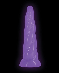 Dildo Violet Lumineux dans le Noir pour un Plaisir Nocturne Ultime