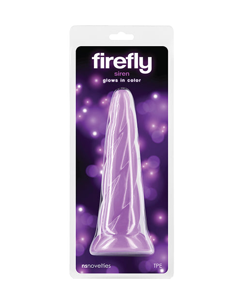 Dildo Morado Brilla en la Oscuridad para el Placer Nocturno Definitivo