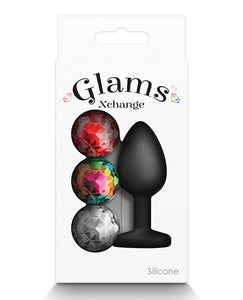 Glams Xchange ronde edelsteen