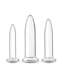 Clear Crystal Anal Training Set - 3 Piece Collection