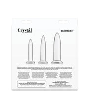 Załaduj obraz do przeglądarki galerii, Clear Crystal Anal Training Set - 3 Piece Collection
