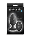 Plug Anal Giratorio y Vibrador Renegade Alpine 2.0 con Control Remoto - Negro