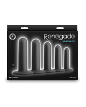 Cargue la imagen en el visor de la galería, Kit dilatador Renegade - Negro
