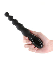 Load image into Gallery viewer, Renegade Virtua Digital Beaded Anal Vibrator - Black
