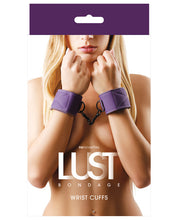 Load image into Gallery viewer, Desire-Infused Purple Wrist Restraints
