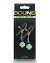 Bound G4 Adjustable Nipple Clamps - Gunmetal