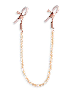 Rose Gold Nipple Clamps by Bound Dc1