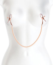 Load image into Gallery viewer, Rose Gold Nipple Clamps by Bound Dc1
