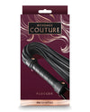 Luksus sort flogger fra Bondage Couture